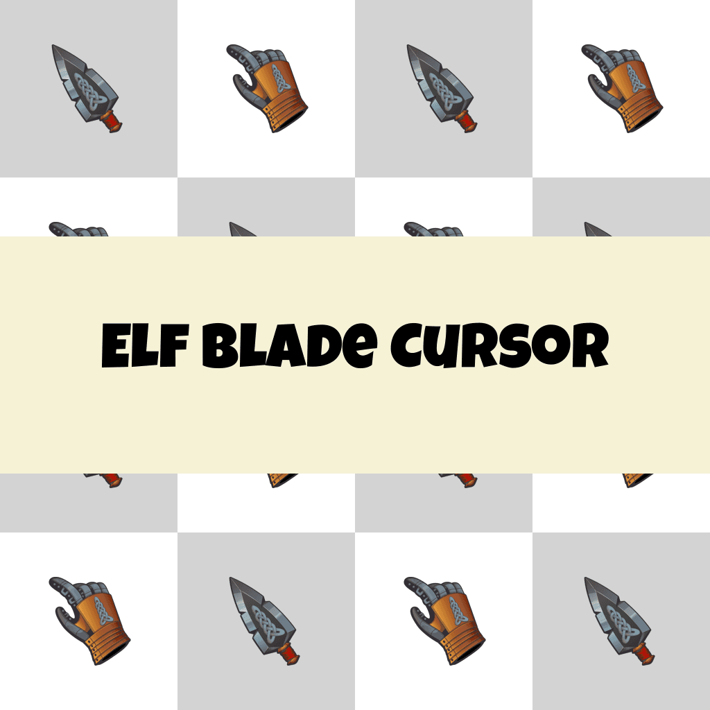 Preview Elf Blade cursor custom cursor pack